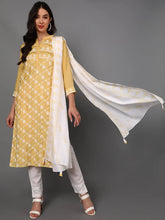 Poly Silk Embroidered Kurta Trousers With-PKSKD1360